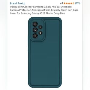 Samsung Galaxy A52S Phone Case - Deep Blue
